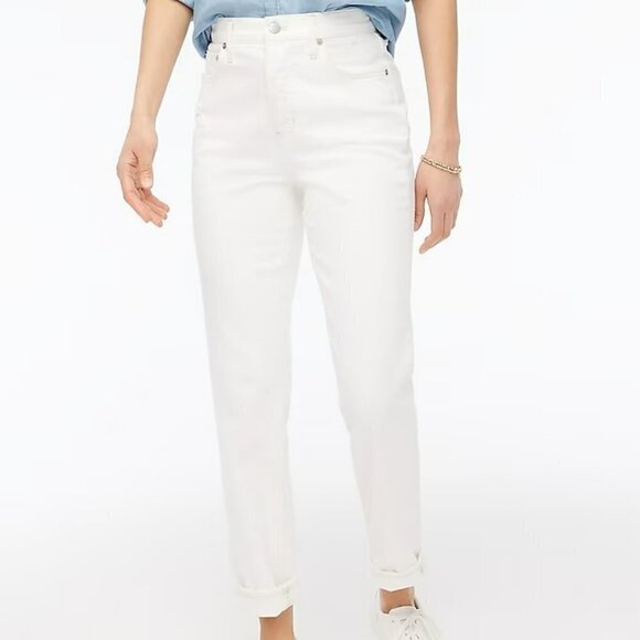 NWT - J. Crew Premium Edition high-rise straight jean